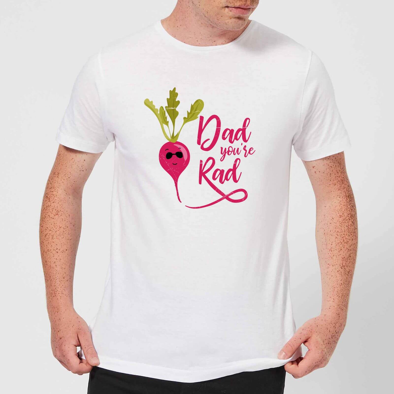Dad You're Rad Men's T-Shirt - White - M - White
