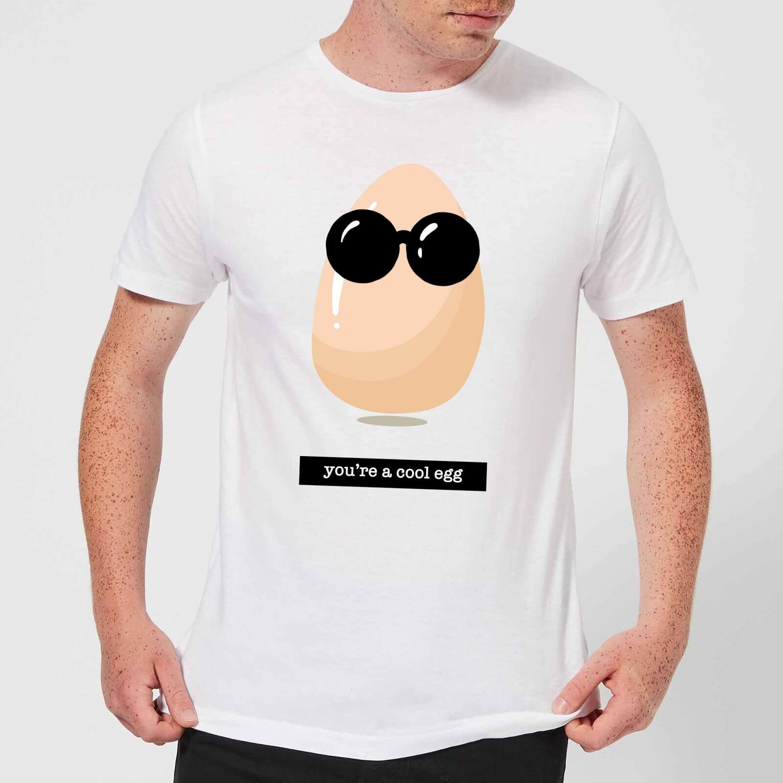 You're A Cool Egg Men's T-Shirt - White - XXL - White