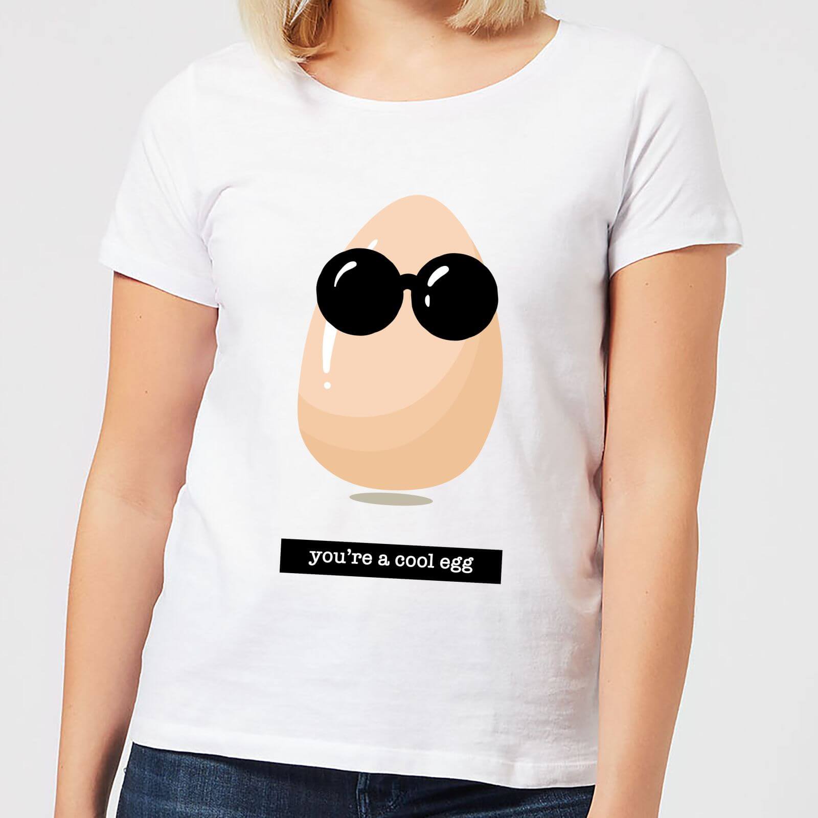 You're A Cool Egg Women's T-Shirt - White - XL - White