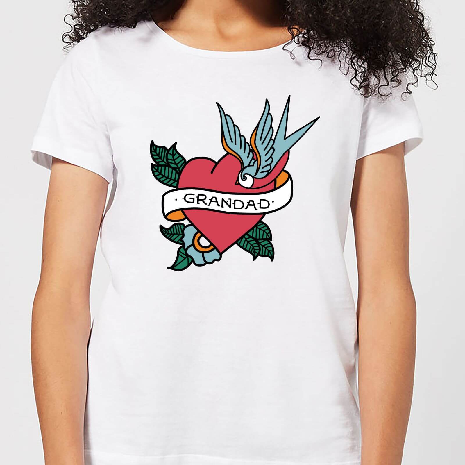 Grandad Heart Women's T-Shirt - White - XL - White