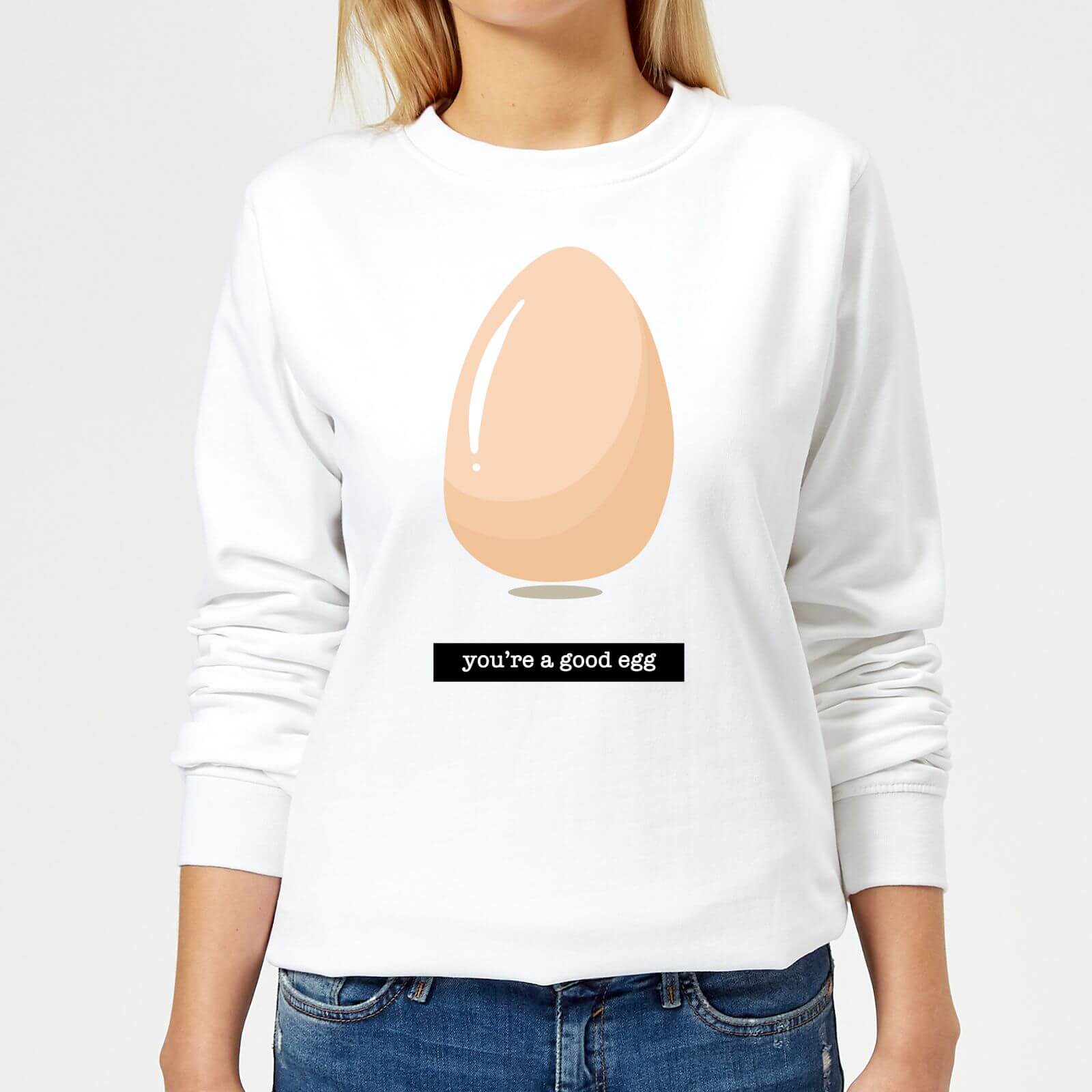 You're A Good Egg Women's Sweatshirt - White - L - White