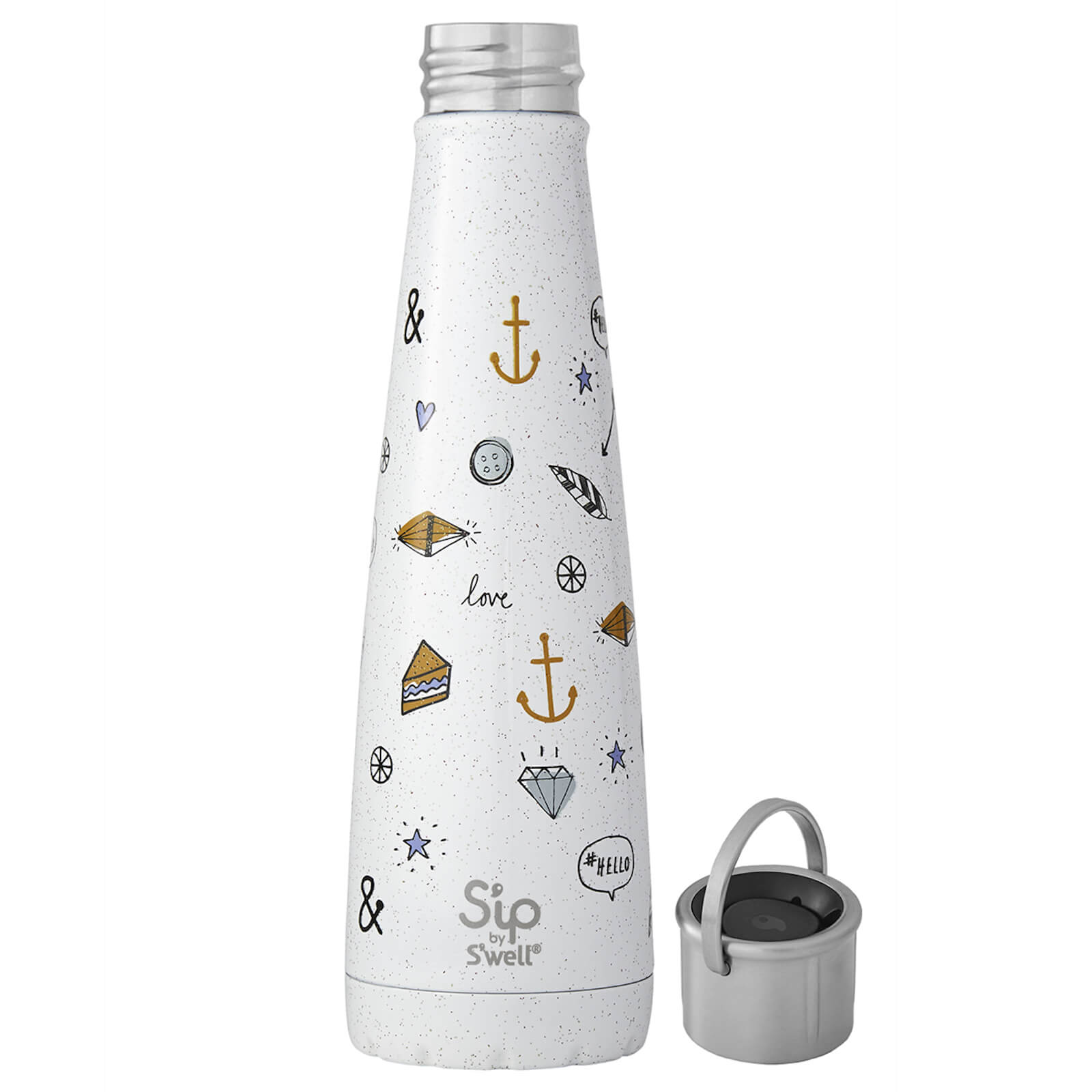 S'ip by S'well Bling Adventure Cap Water Bottle - 450ml