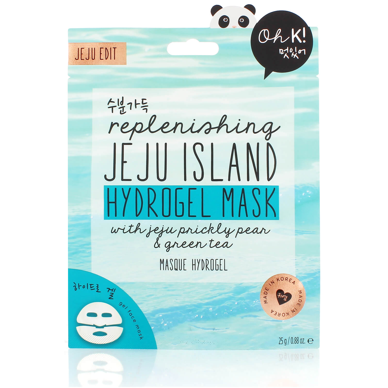 

Oh K! Jeju Mineral Lava Sea Water Hydrogel Mask 25g