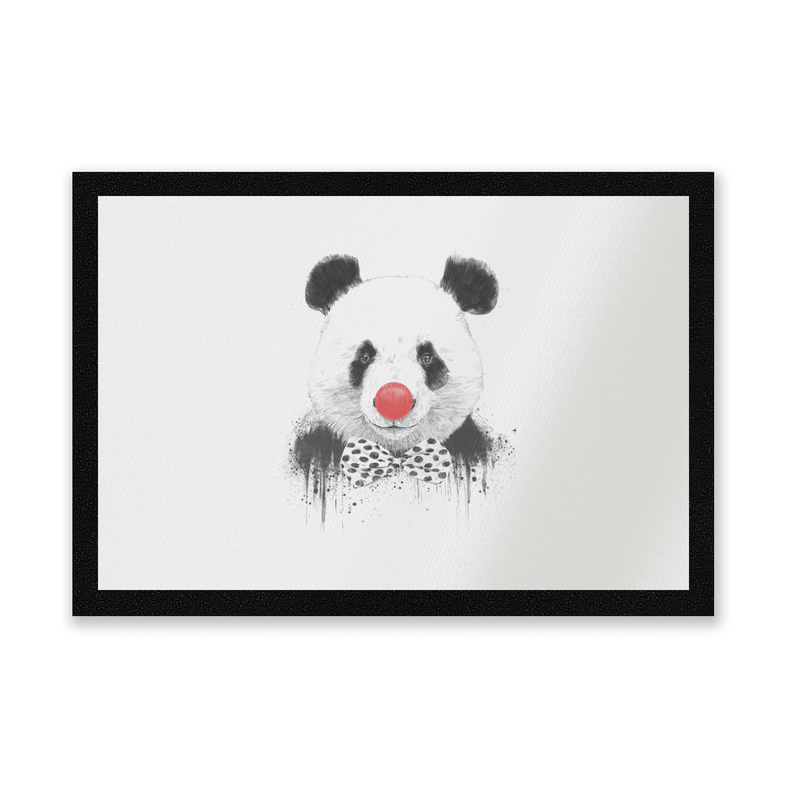 Red Nosed Panda Entrance Mat