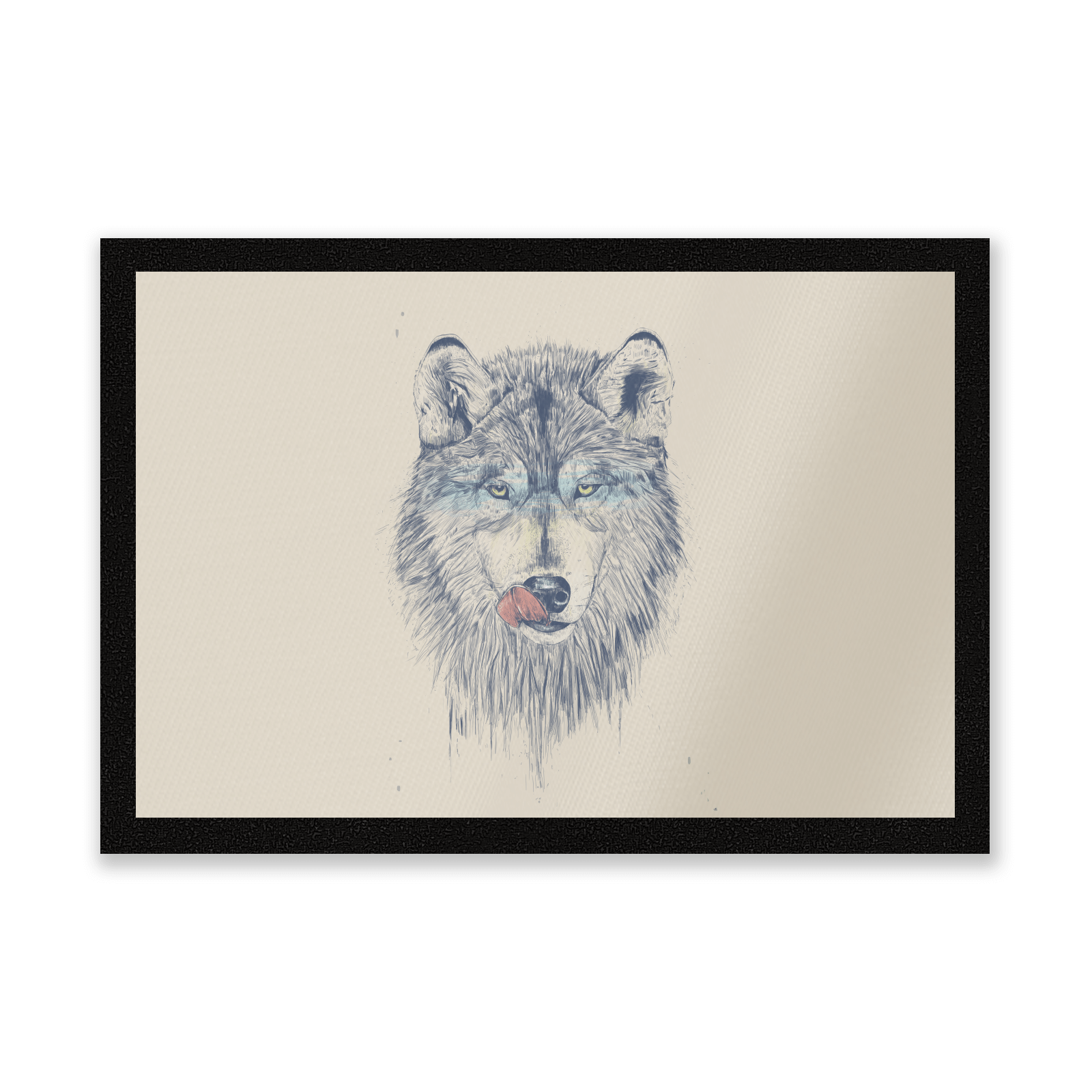Wolf Eyes Entrance Mat