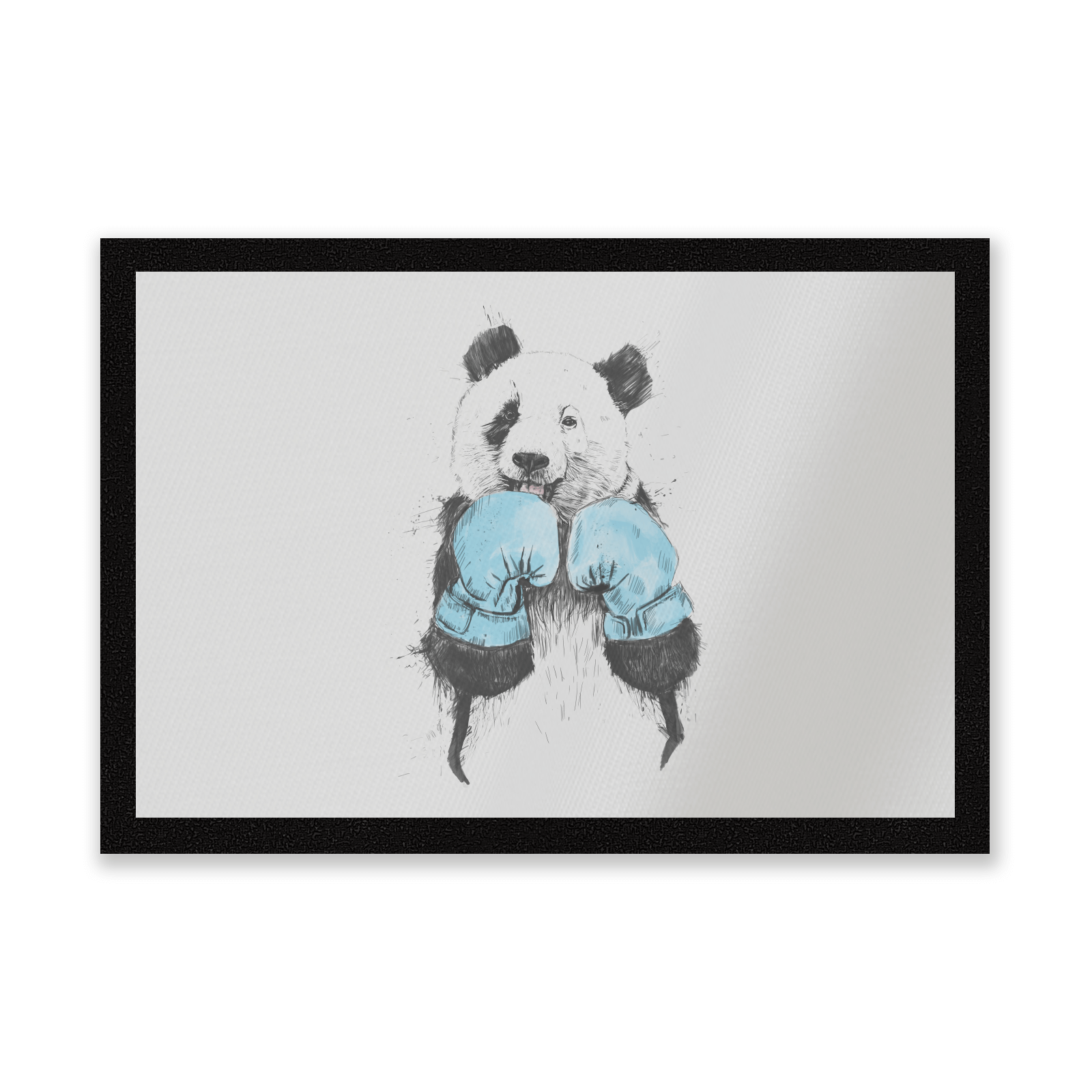 Boxing Panda Entrance Mat