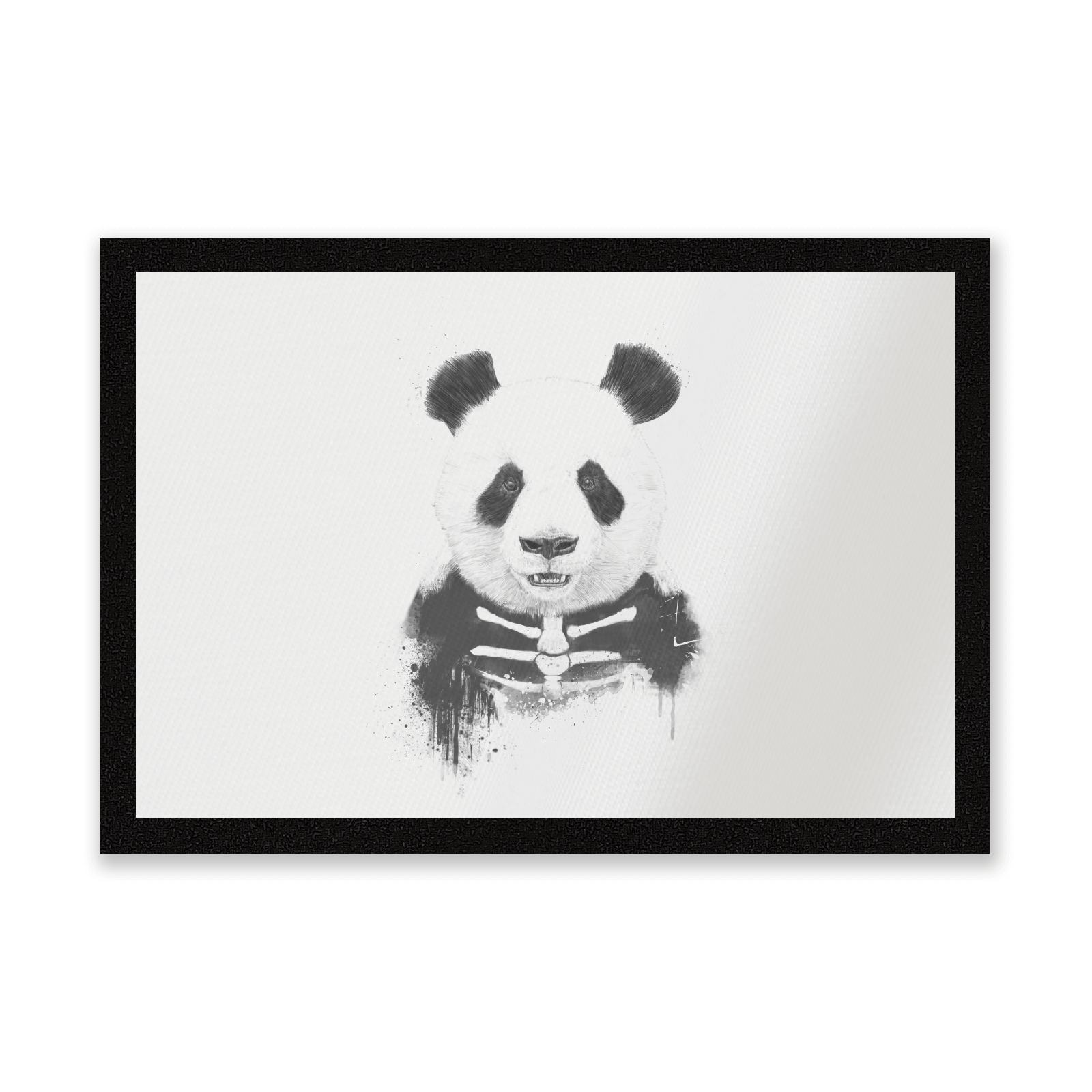 Skull Panda Entrance Mat
