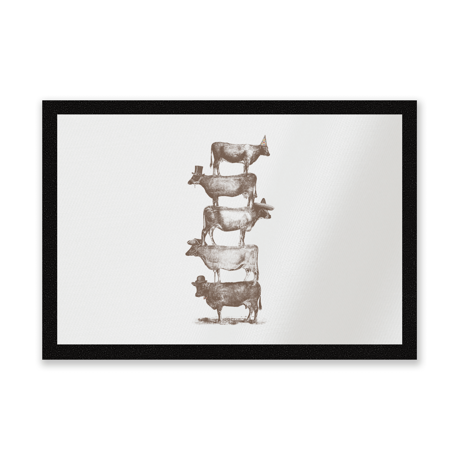 Cow Cow Nuts Entrance Mat