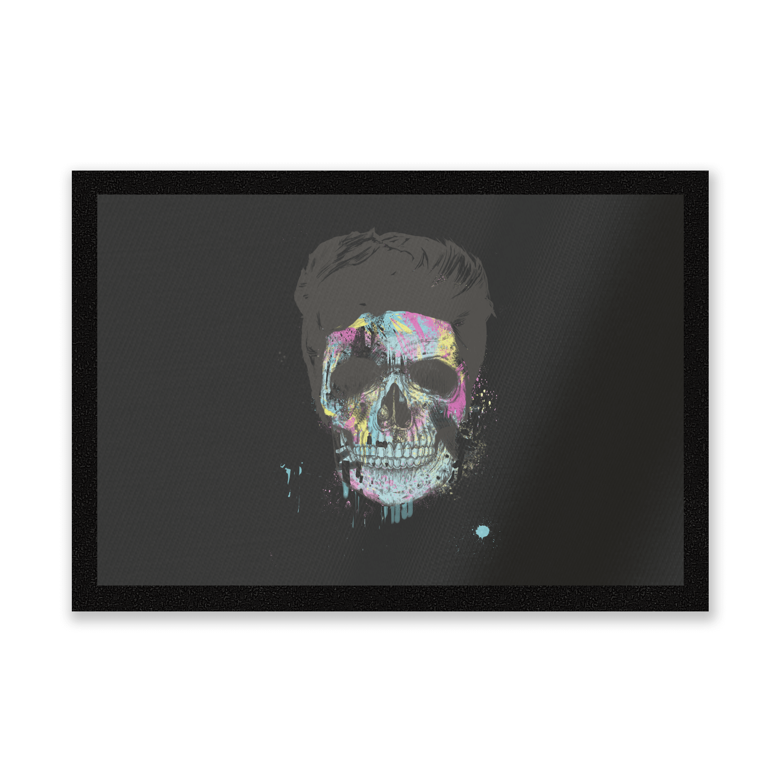 Colourful Skull Entrance Mat