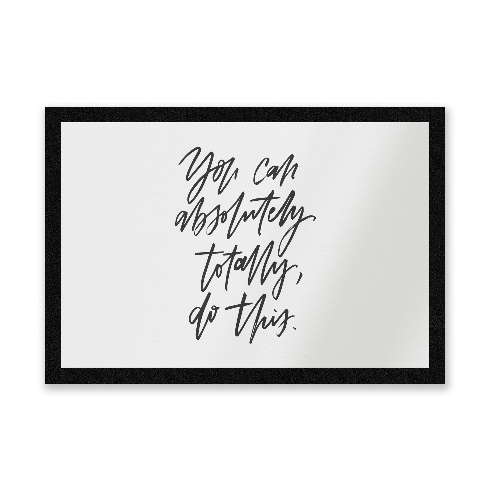 You Can Absolutely, Totally, Do This Entrance Mat