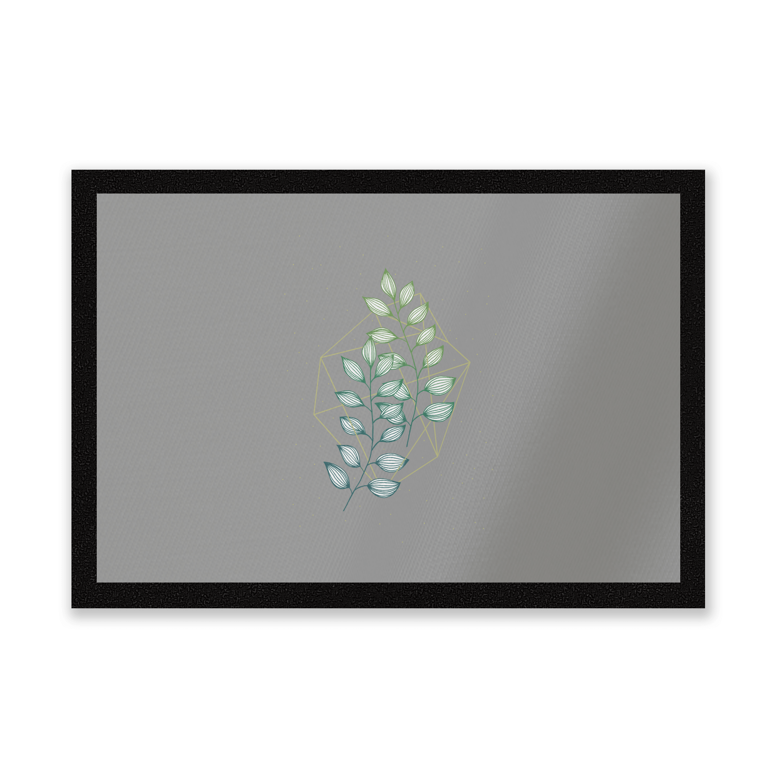 Geometry And Nature Entrance Mat