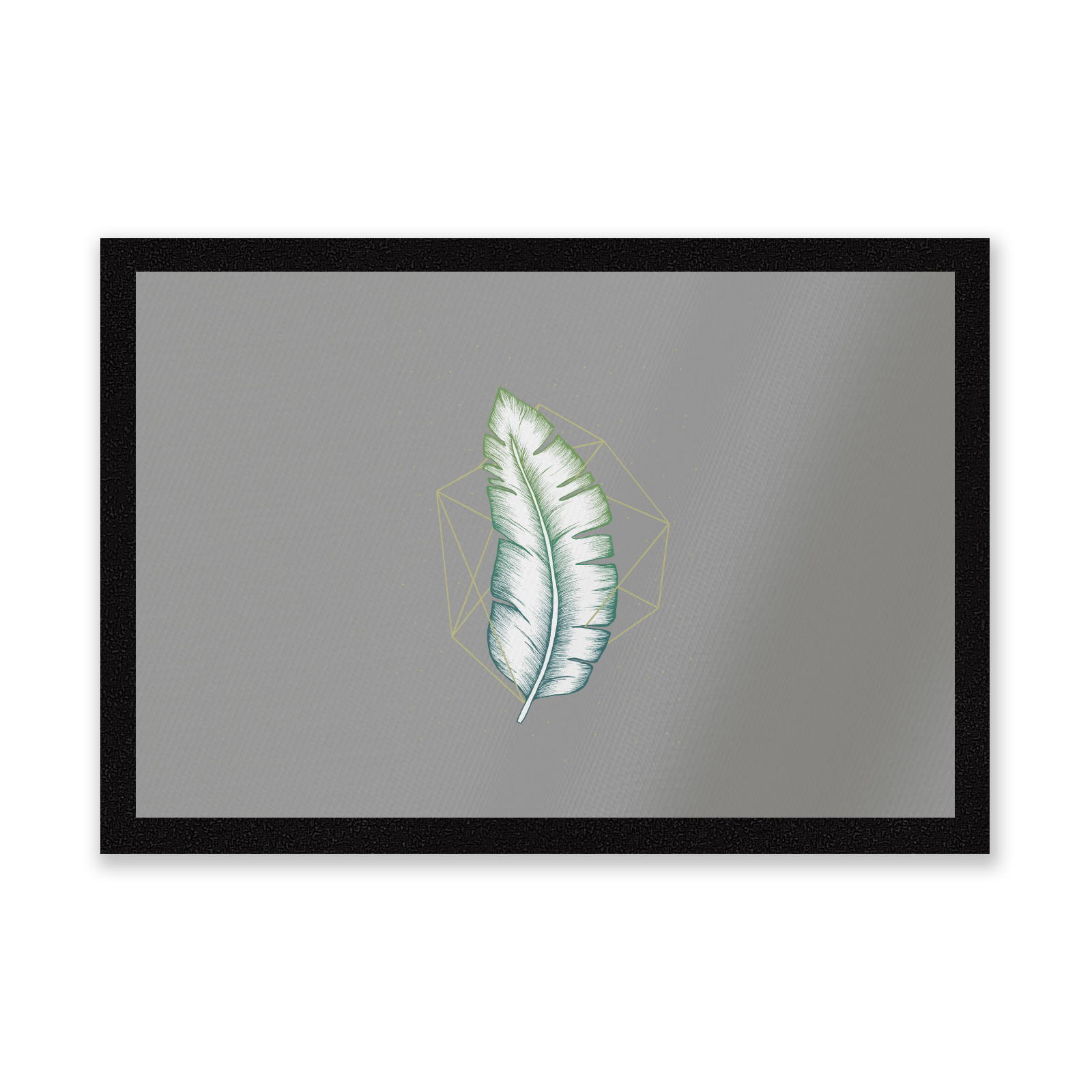 Geometry And Nature Entrance Mat