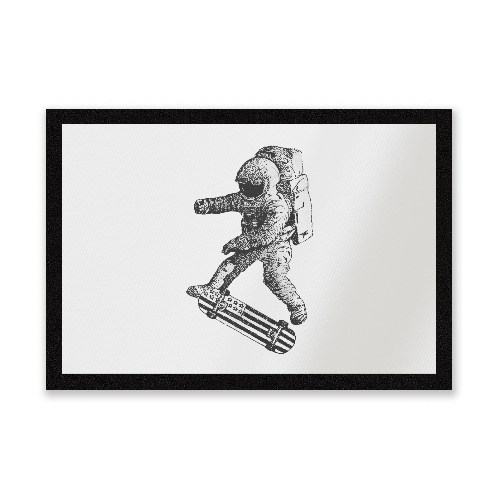 Kickflip In Space Entrance Mat