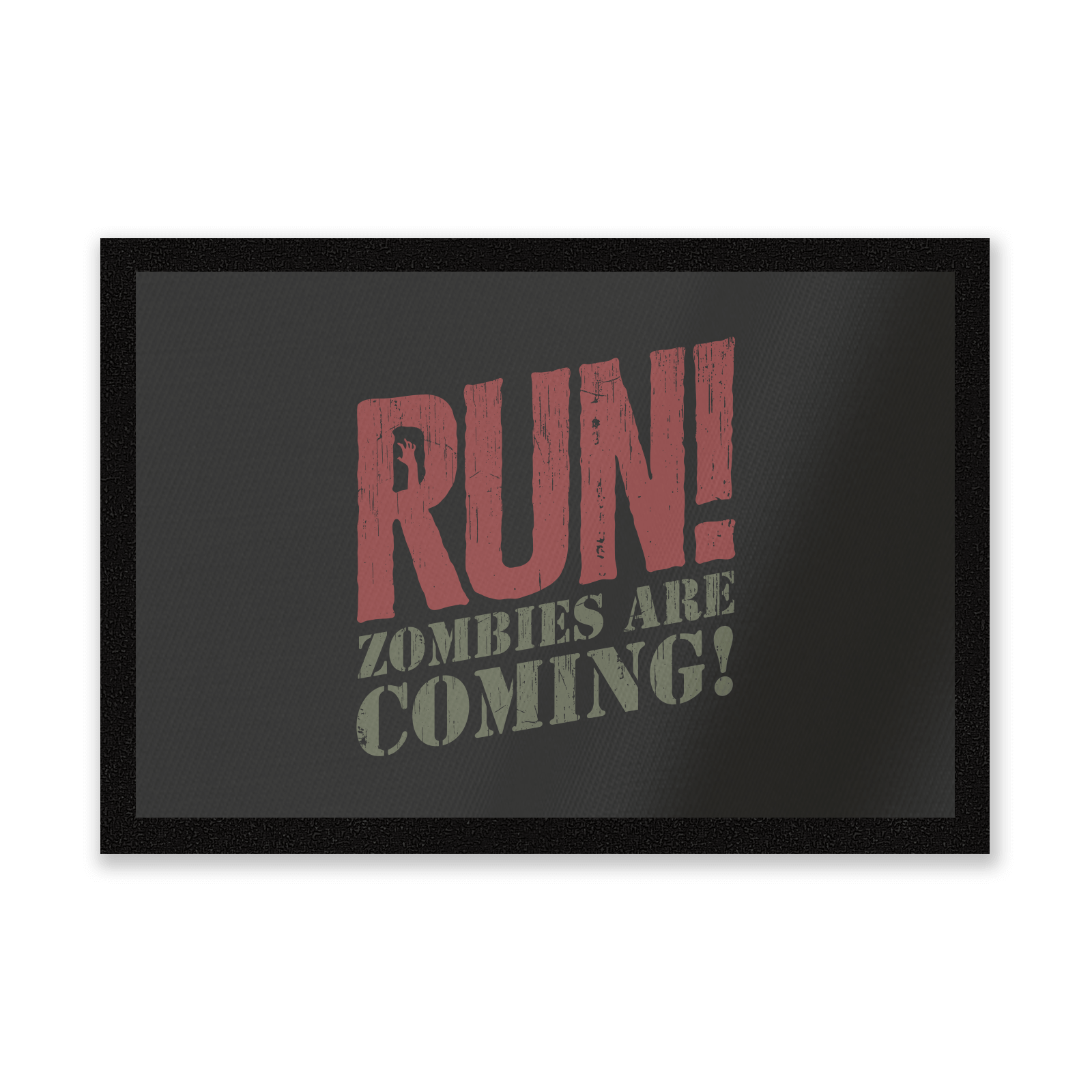 RUN! Zombies Are Coming! Entrance Mat