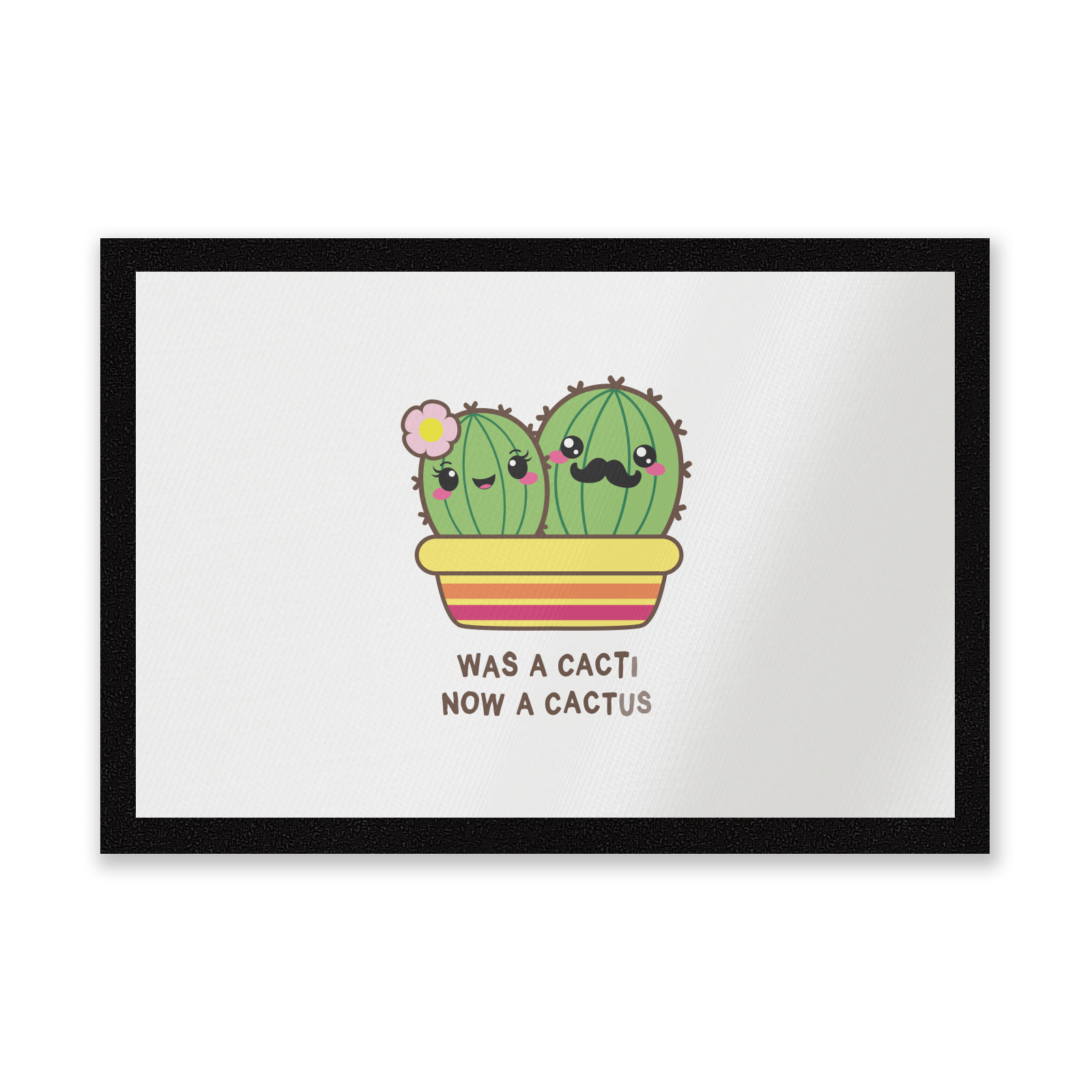 Was A Cacti, Now A Cactus Entrance Mat