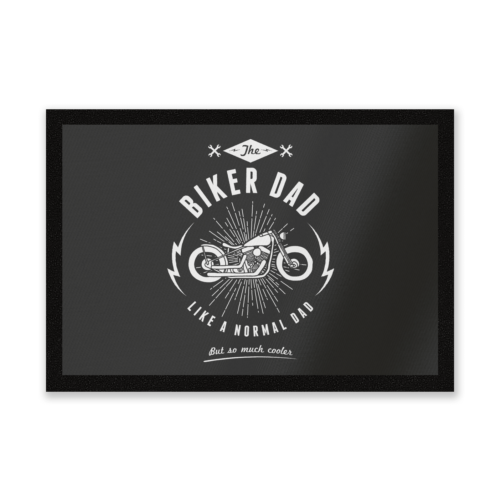 Biker Dad Entrance Mat