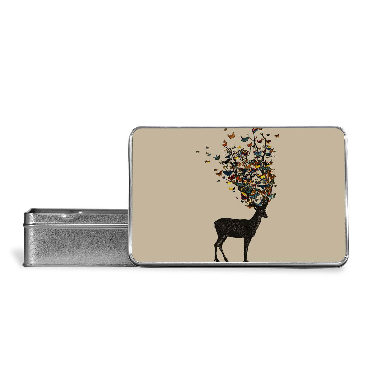 Wild Nature Metal Storage Tin