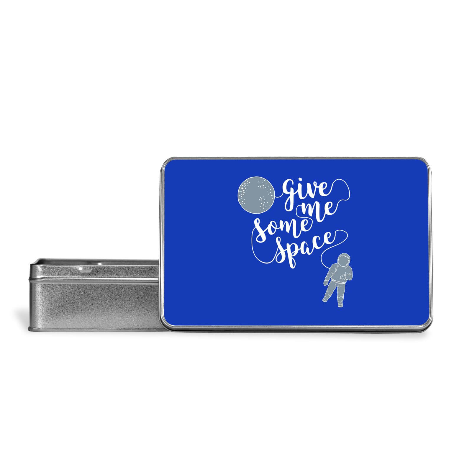 Give Me Some Space Metal Storage Tin