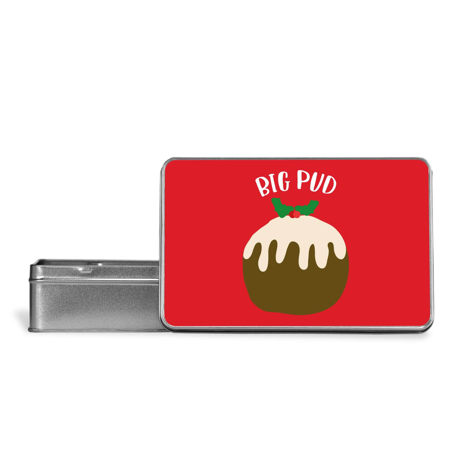 Big Pud Metal Storage Tin