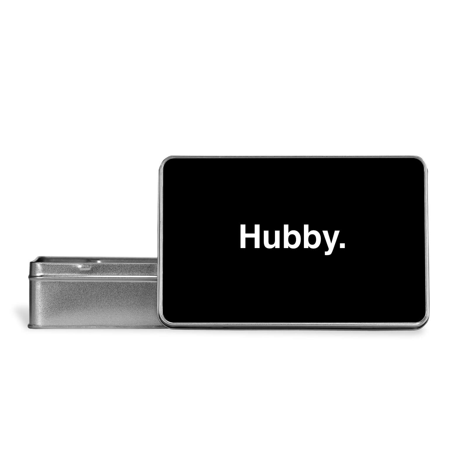 Hubby Metal Storage Tin