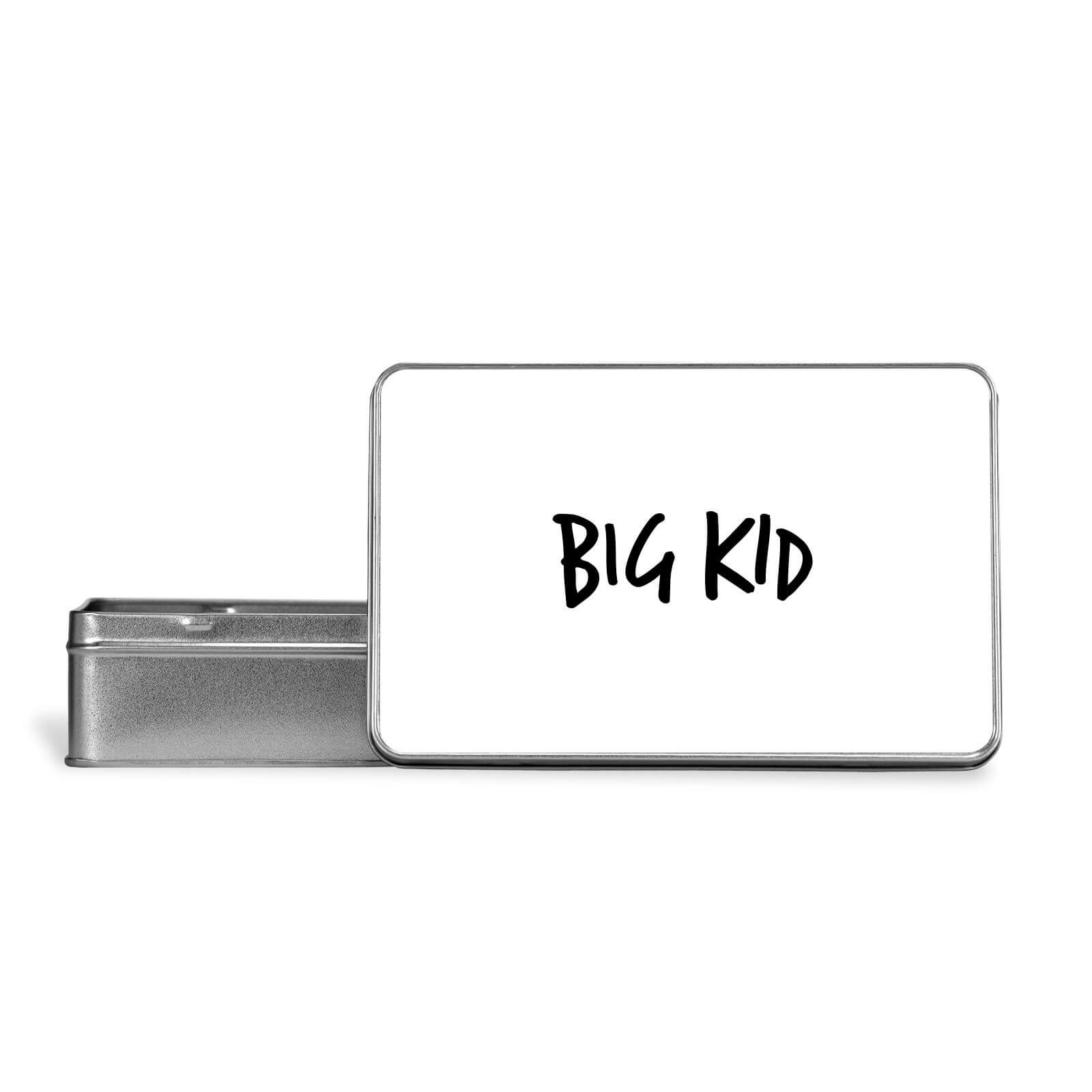 Big Kid Metal Storage Tin