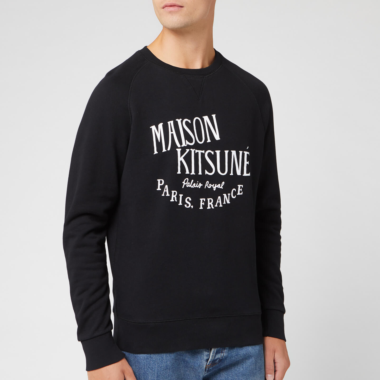 Maison Kitsuné Men's Palais Royal Sweatshirt - Black - M