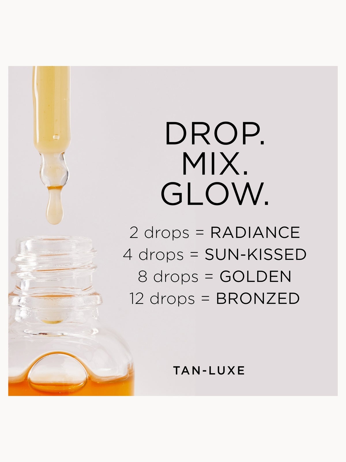 Tan-Luxe The Face Anti-Age Rejuvenating Self-Tan Drops 30ml - Light/Medium 3