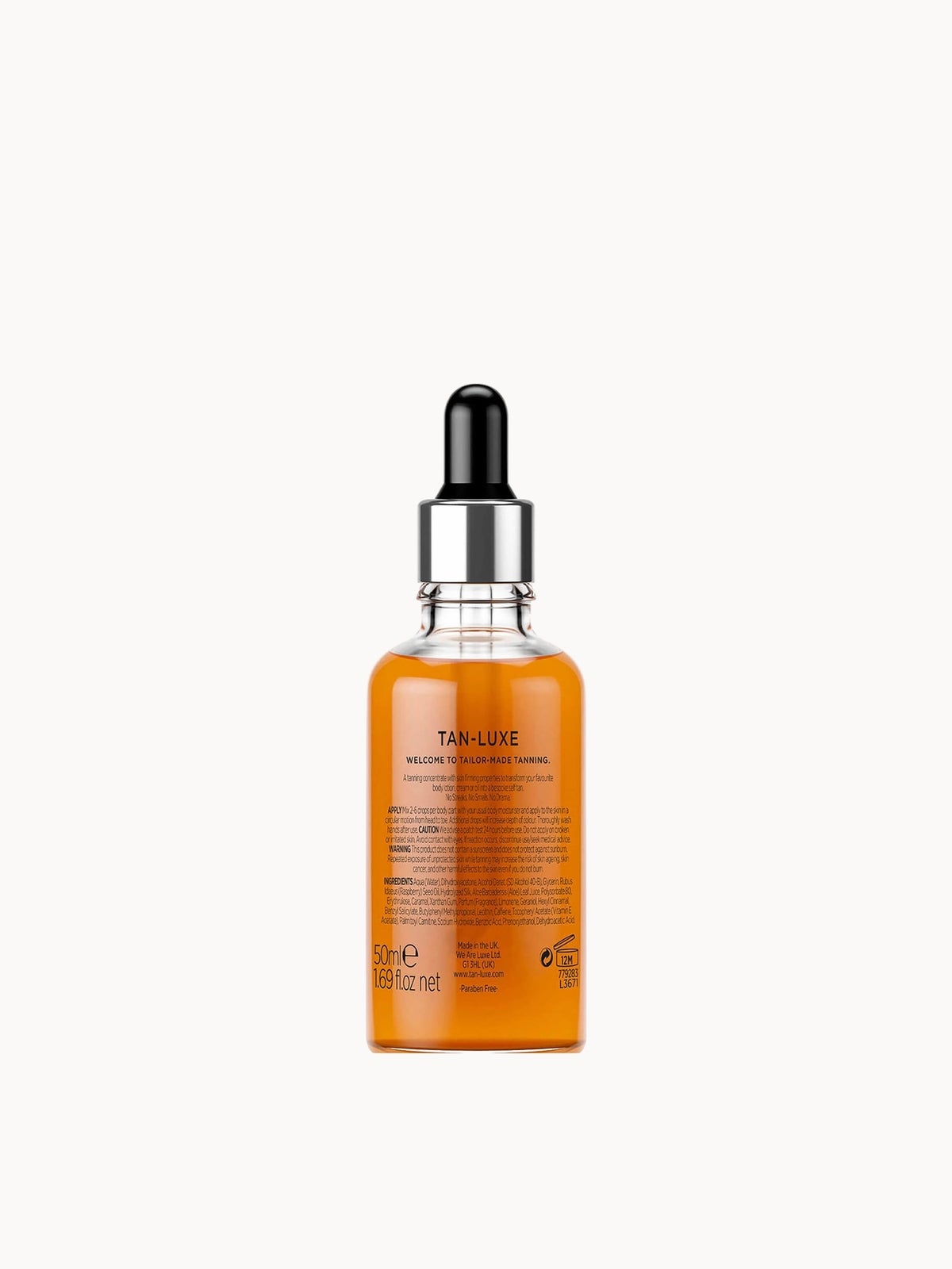 Tan-Luxe The Body Illuminating Self-Tan Drops 50ml - Light/Medium 2