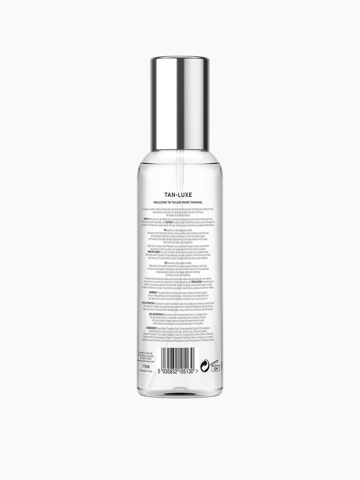 Tan-Luxe The Water Hydrating Self-Tan Water 200ml - Light 2