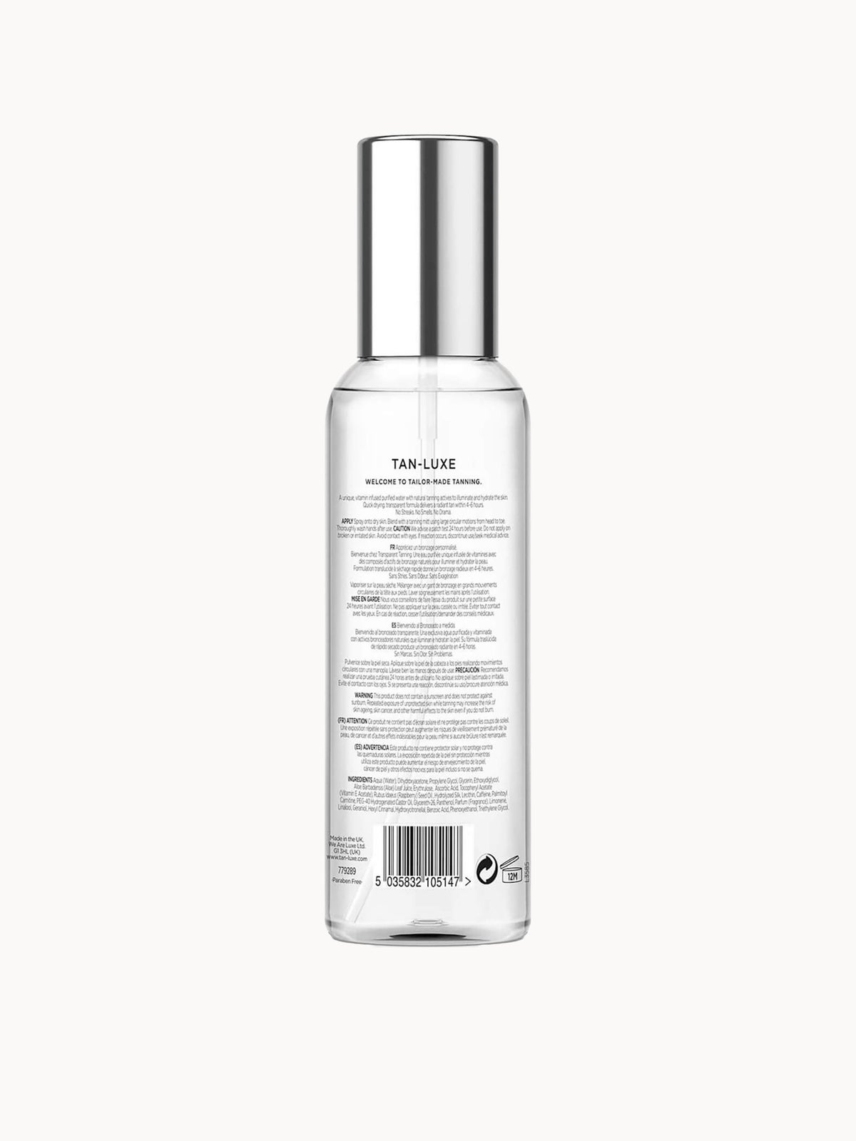 Tan-Luxe The Water Hydrating Self-Tan Water 200ml - Medium 2