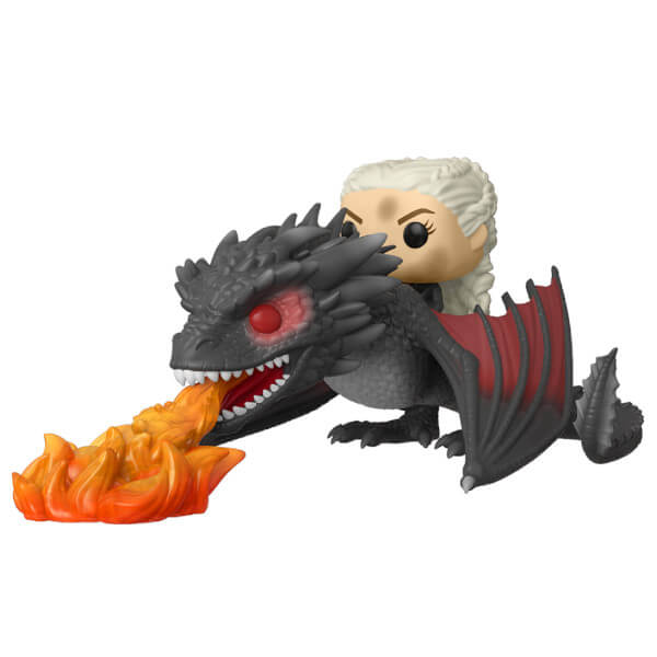Game of Thrones Daenerys with Drogon (flames) Funko Pop! Ride