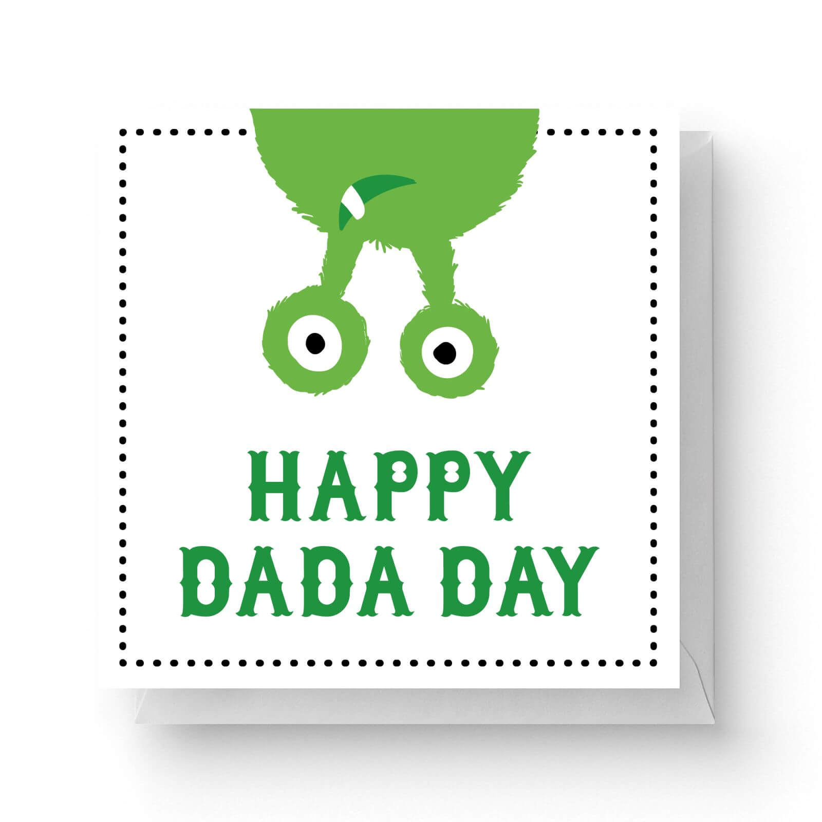 Image of Happy Dada Day Square Greetings Card (14.8cm x 14.8cm)