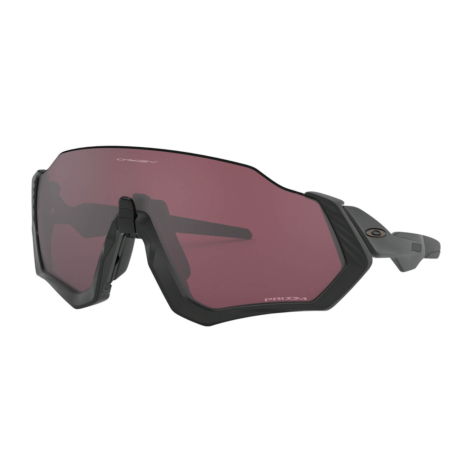 Oakley Flight Jacket Sunglasses - Matte Black/Prizm Road Black
