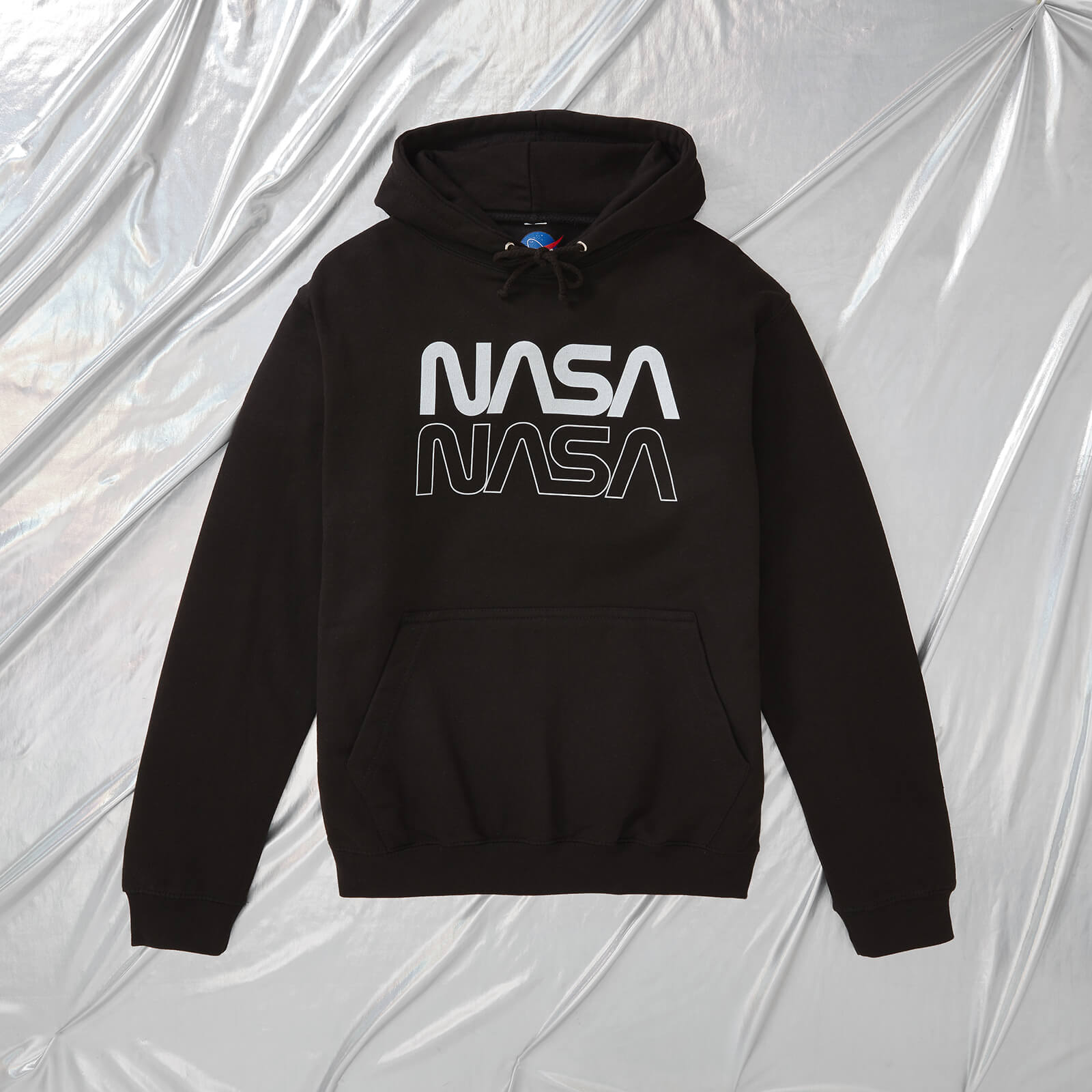 NASA Apollo 11 Logo Unisex Hoodie - Black - L