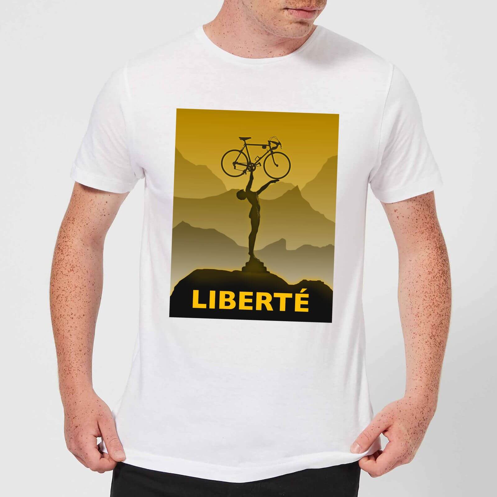 Mark Fairhurst Liberte Men's T-Shirt - White - XL - White