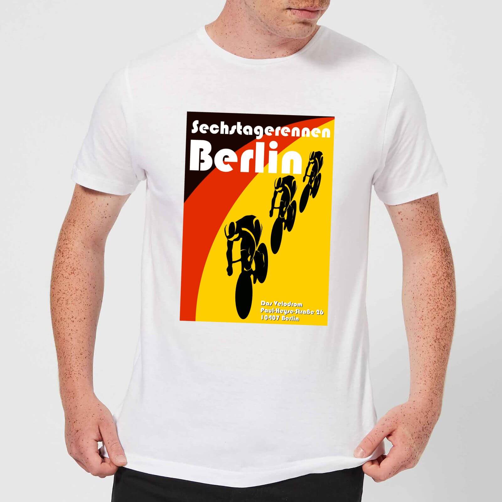 Mark Fairhurst Six Days Berlin Men's T-Shirt - White - L - White