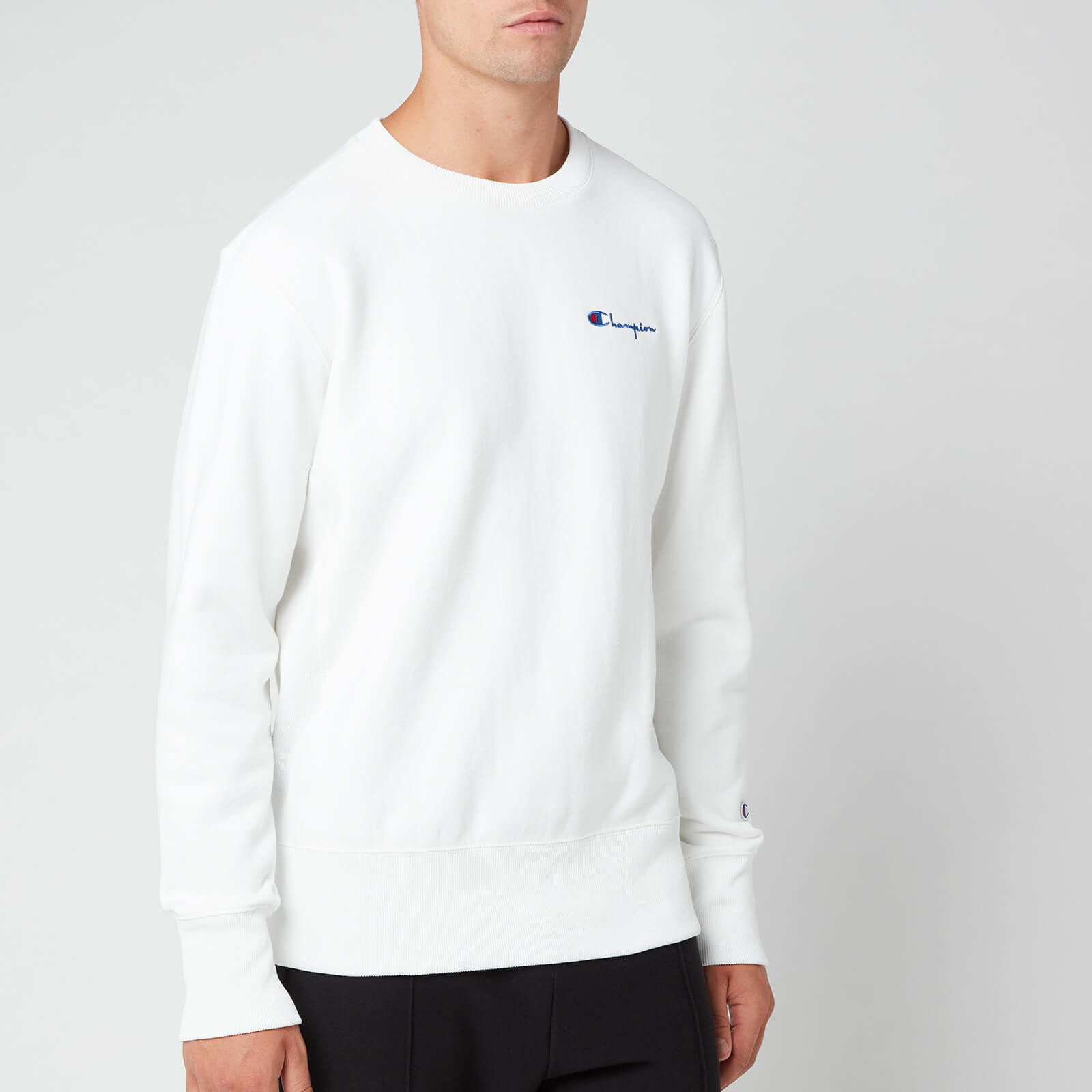 champion small script sweatshirt