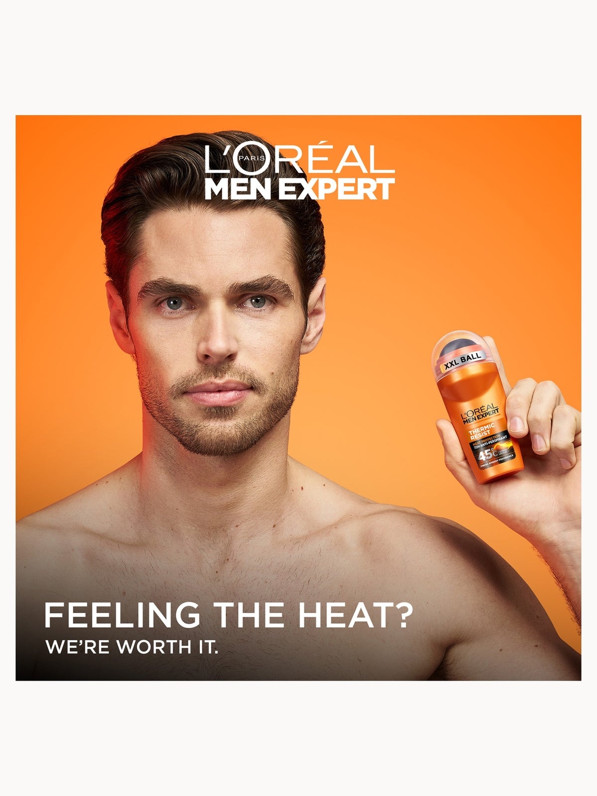 L'Oréal Men Expert Thermic Resist 48H Roll On Anti-Perspirant Deodorant 50ml, photo 3
