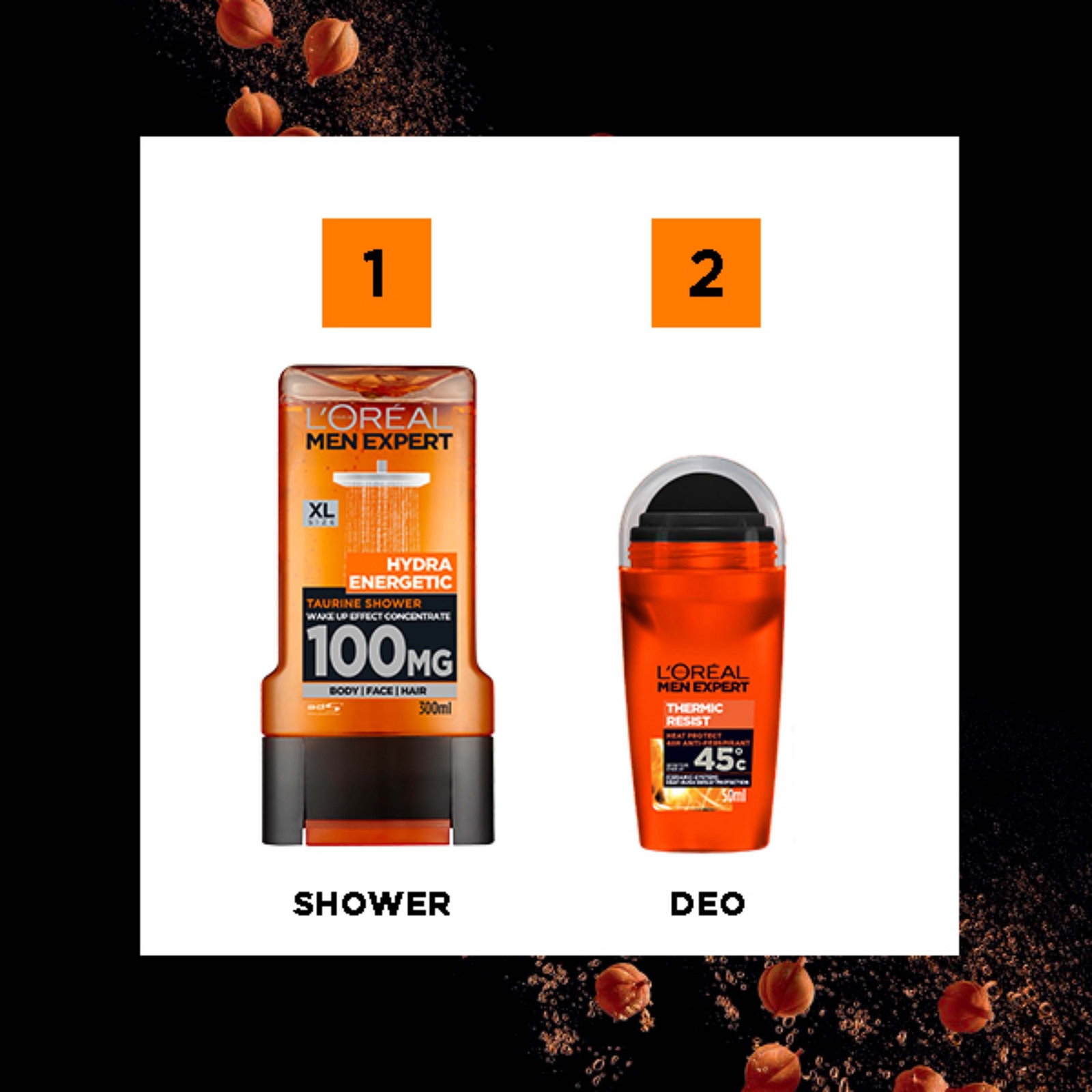 Thumbnail - L'Oréal Men Expert Thermic Resist 48H Roll On Anti-Transpirant Deodorant 50 ml