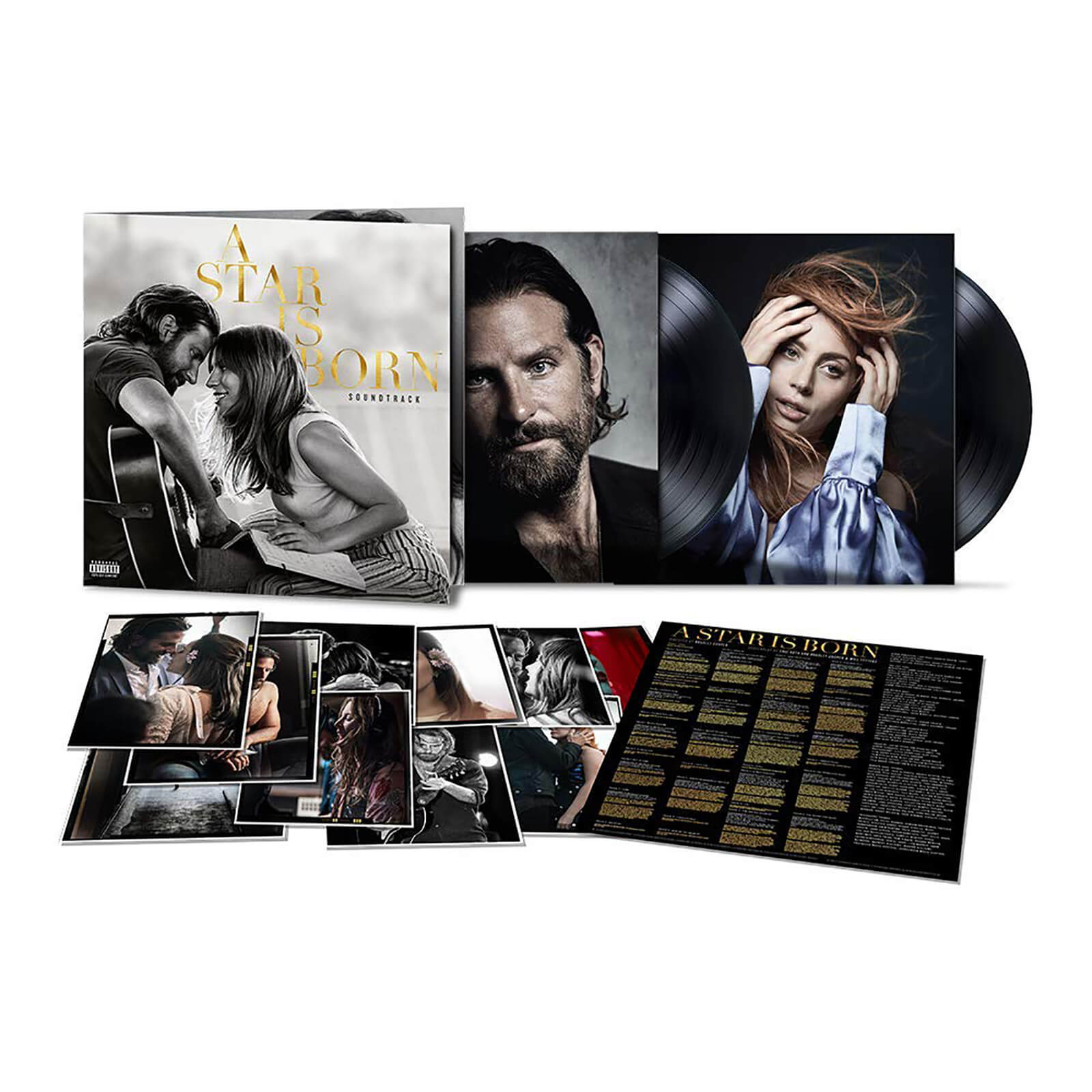 Lady Gaga Bradley Cooper - A Star Is Born Soundtrack Vinyl 2LP
