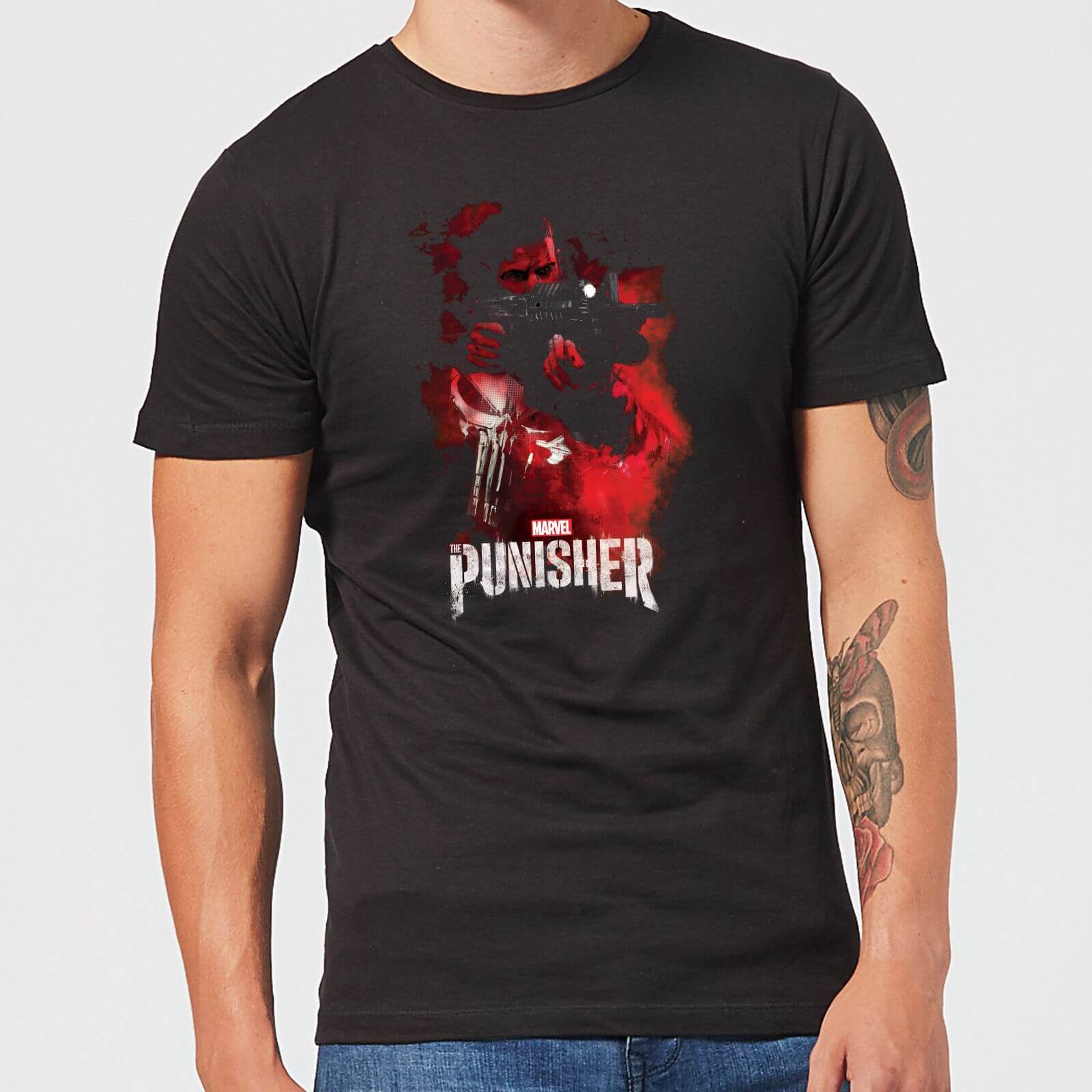 

Marvel The Punisher T-Shirt Uomo - Nero - XS