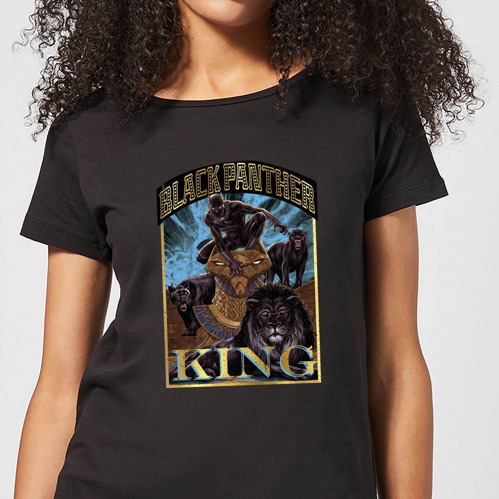 Marvel Black Panther Homage Women's T-Shirt - Black - XL - Black