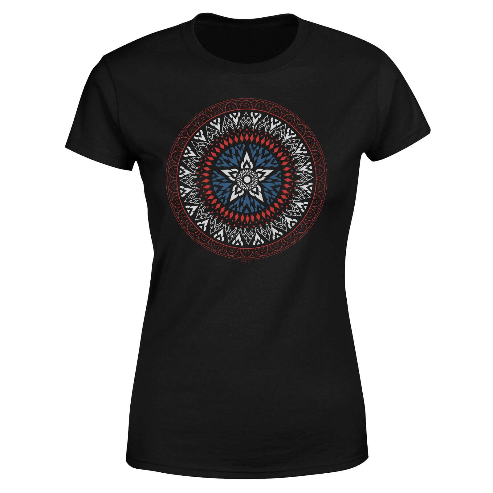 

Marvel Captain America Oriental Shield T-Shirt Donna - Nero - XXL