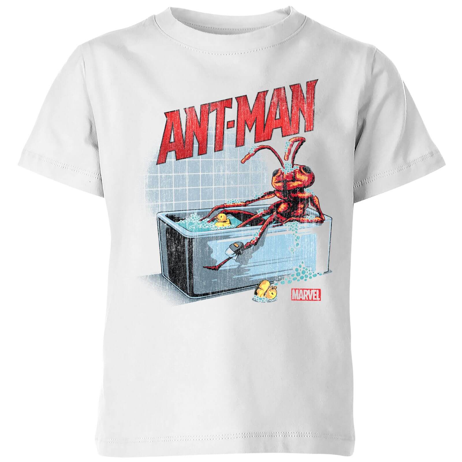 Marvel Bathing Ant Kids' T-Shirt - White - 3-4 Years - White