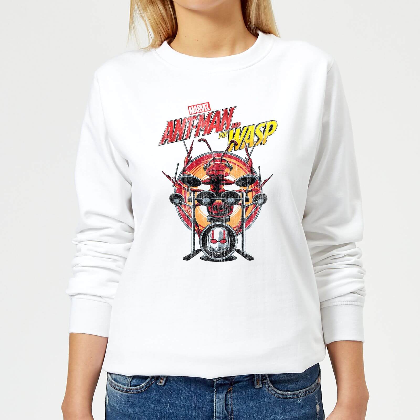 

Felpa Marvel Drummer Ant - Bianco - Donna - XXL - Bianco