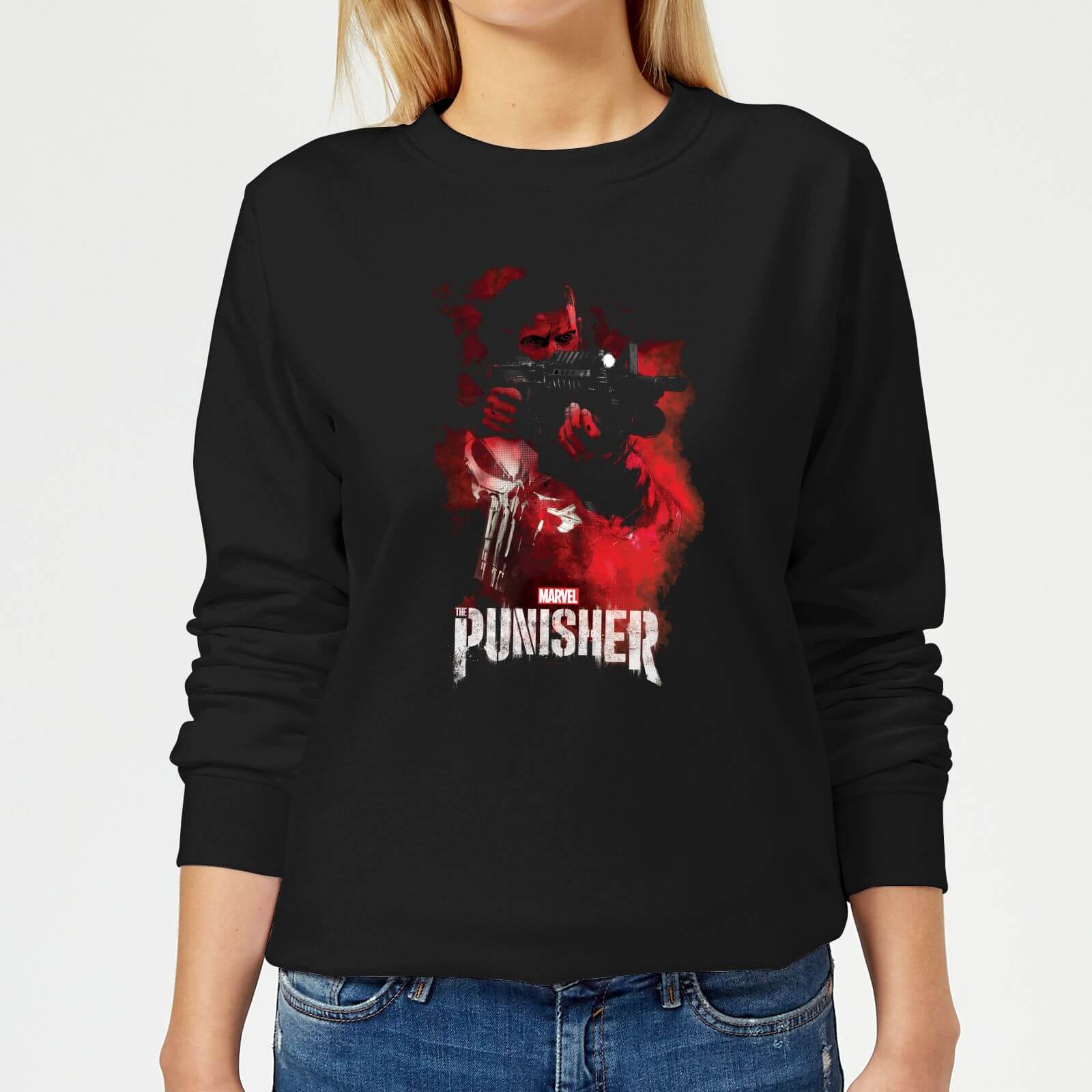 

Felpa Marvel The Punisher - Nero - Donna - L - Nero
