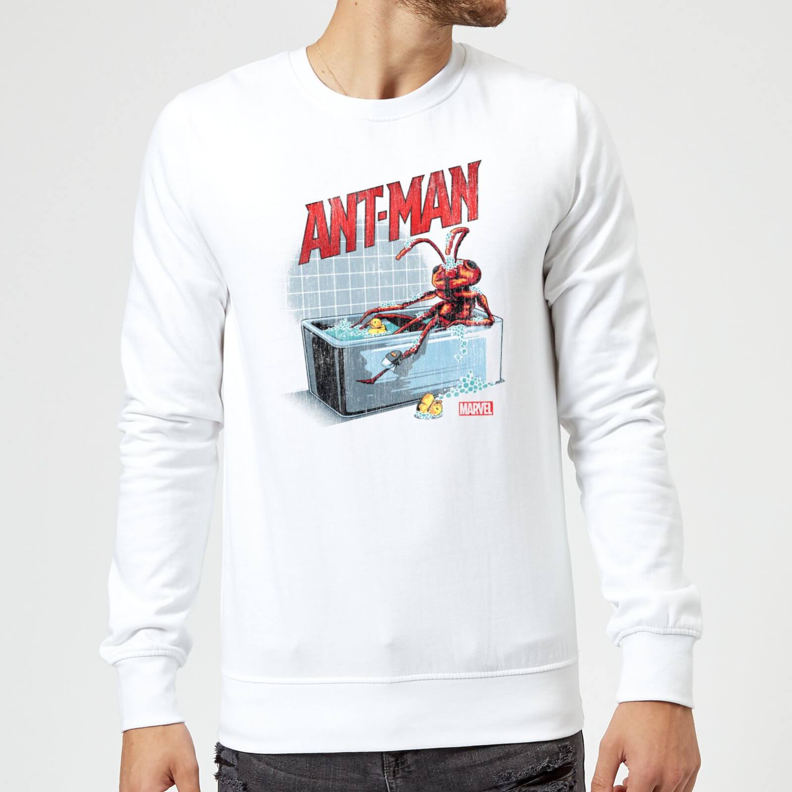 Marvel Bathing Ant Sweatshirt - White - L - White