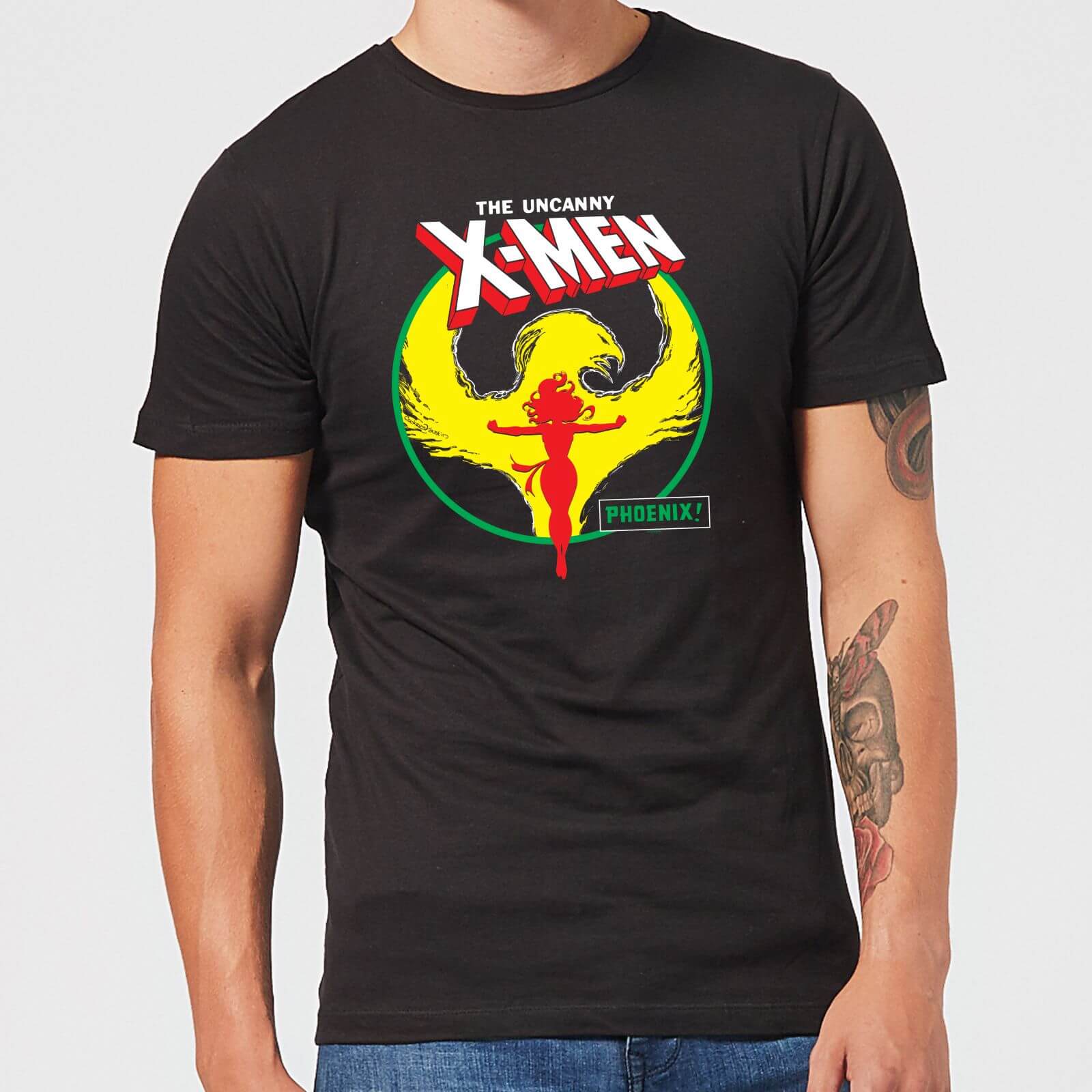 

T-Shirt X-Men Dark Phoenix Circle - Nero - Uomo - XL