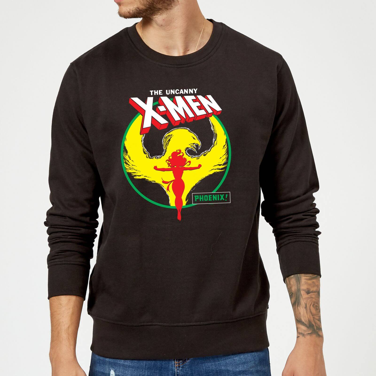 Felpa X-Men Dark Phoenix Circle - Nero - M