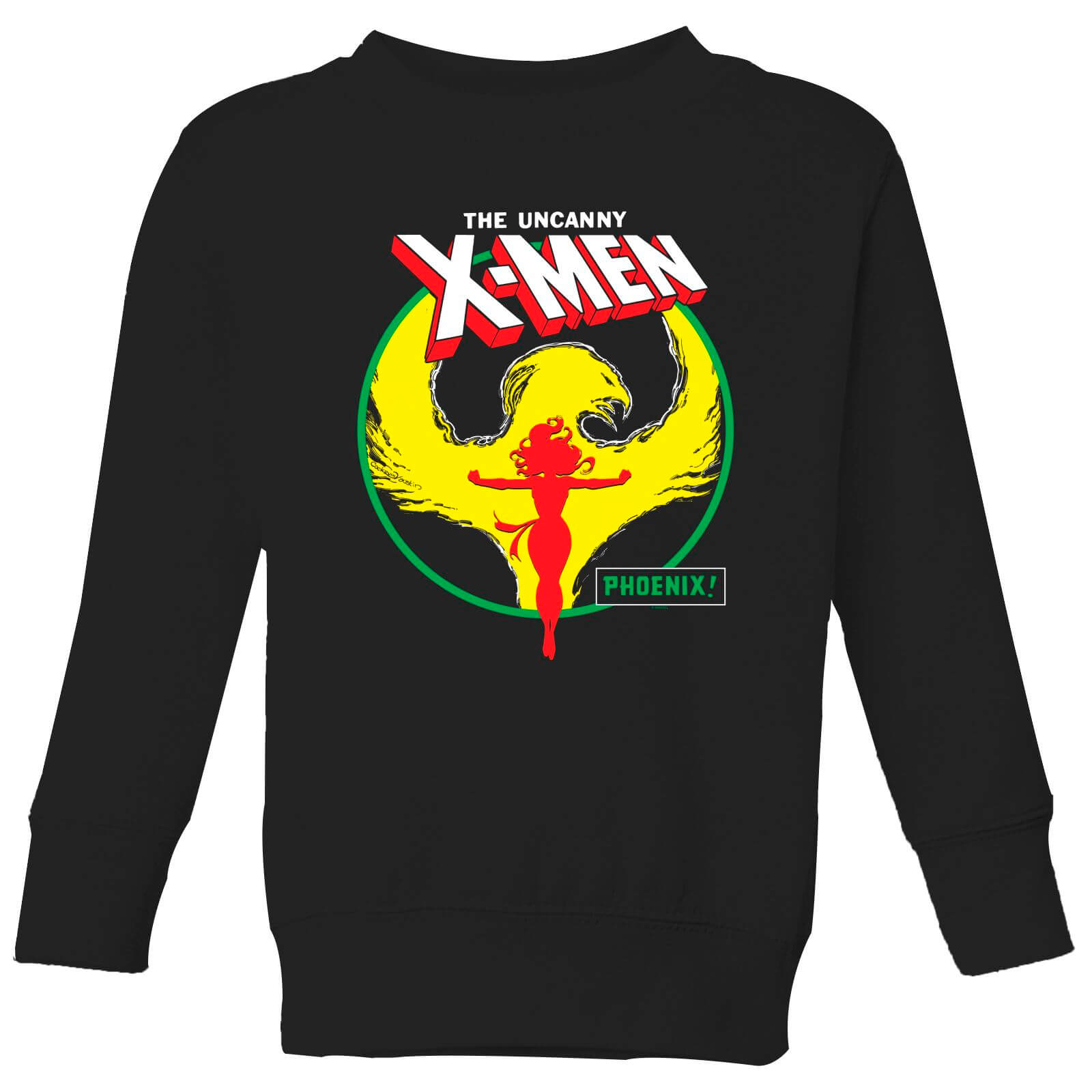 X-Men Dark Phoenix Circle Kids' Sweatshirt - Black - 9-10 Years